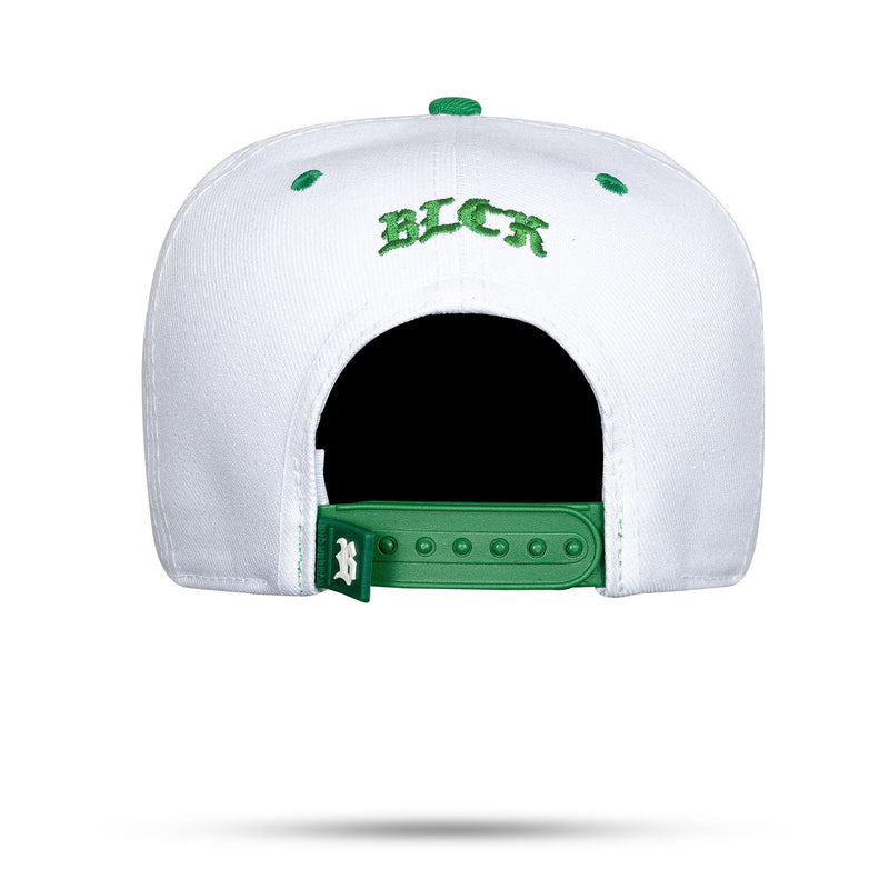 Boné Palmeiras - Aba Reta Branco Snapback - Blck Brasil