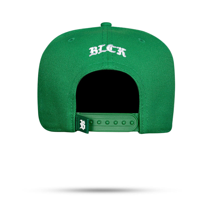 Boné Palmeiras - Escudo Verde Borracha Snapback - Blck Brasil