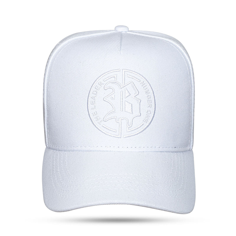 Boné Branco Snapback Splash The Leader