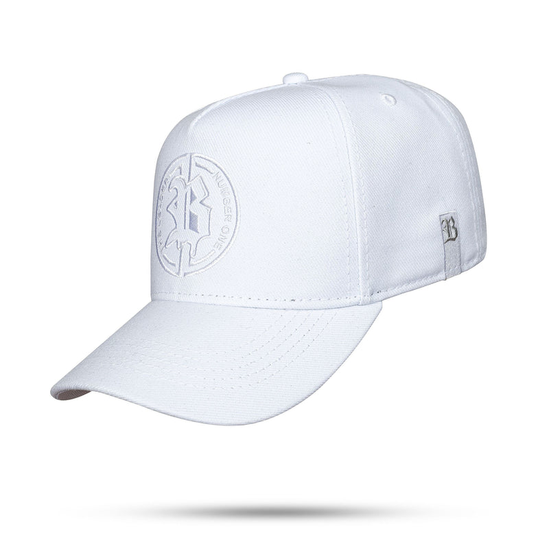 Boné Branco Snapback Splash The Leader