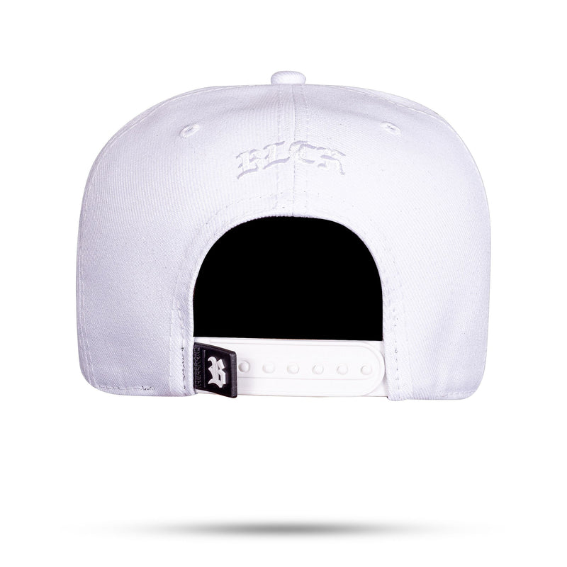 Boné Branco Snapback Cloudy Roxo