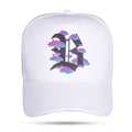 Boné Branco Snapback Cloudy Roxo