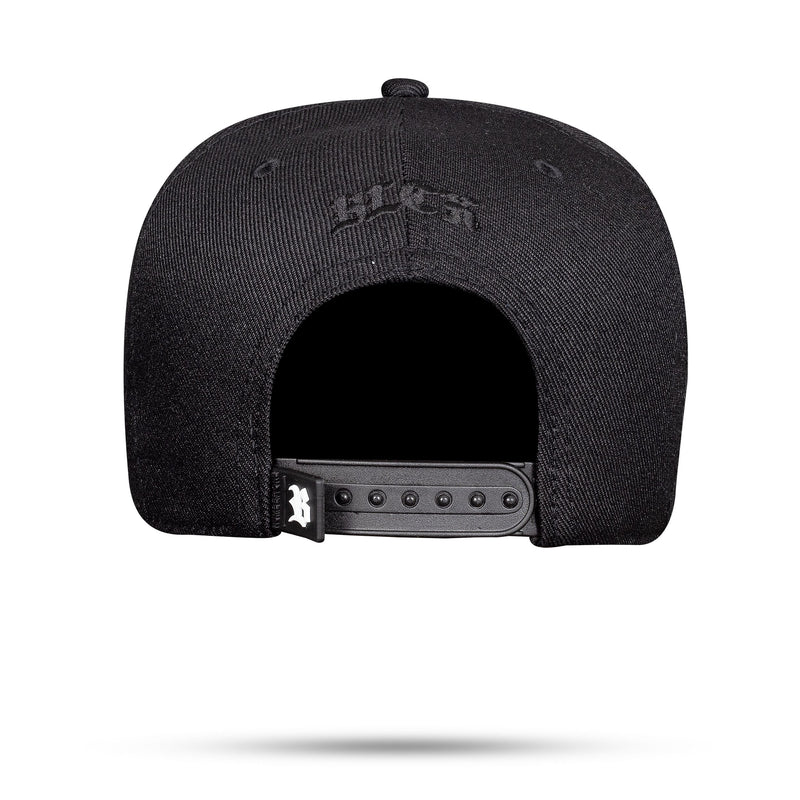 Boné Preto Snapback Chess Blue