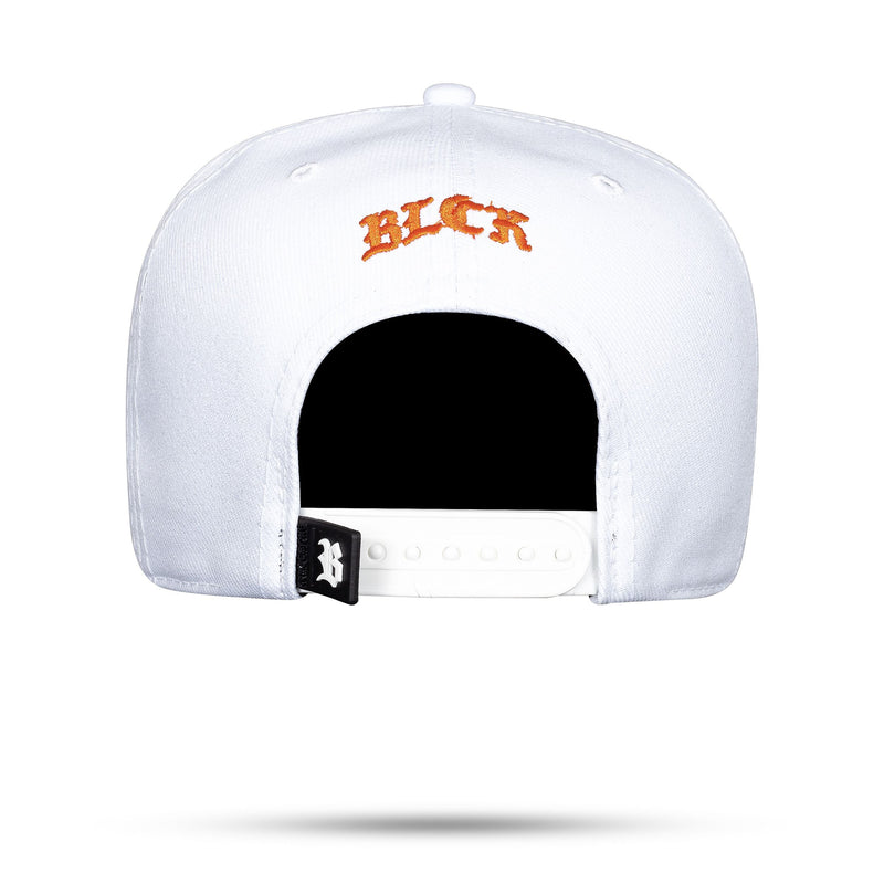 Boné Branco Snapback Fire Edition