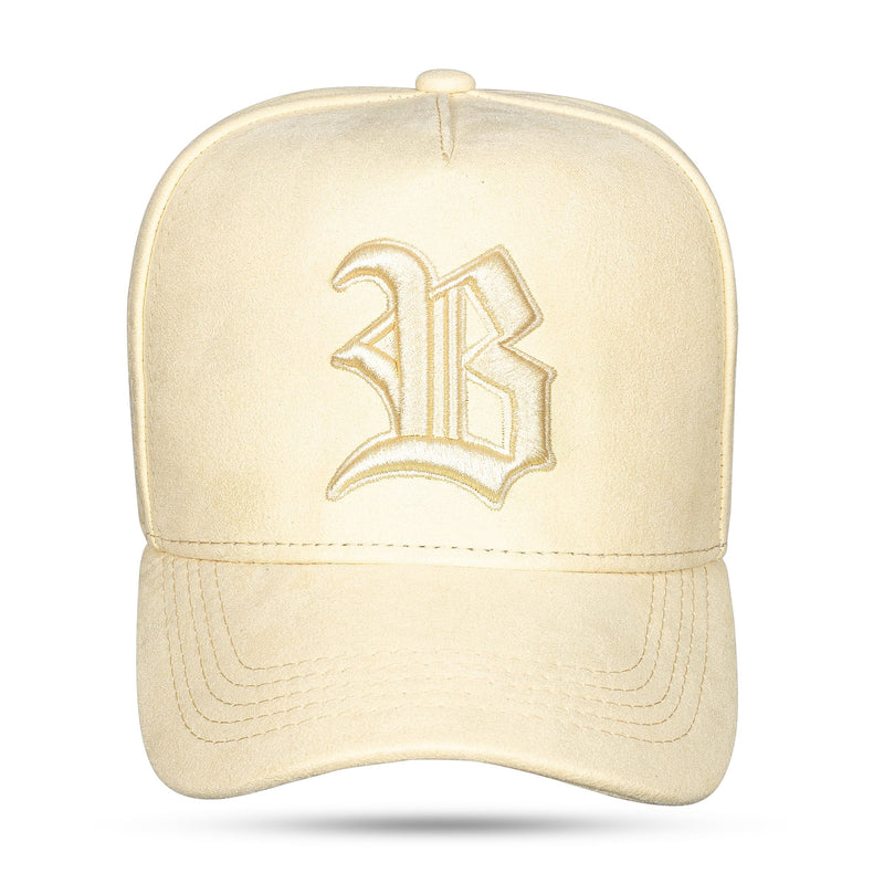 Boné Creme Snapback Suede 2.0