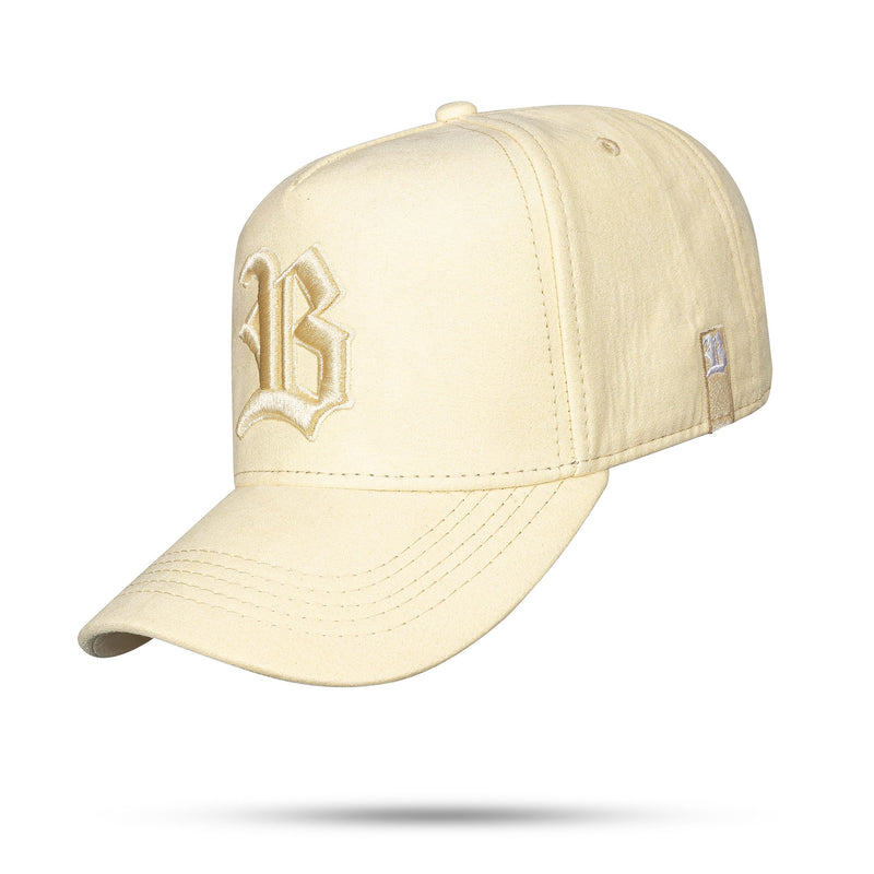 Boné Creme Snapback Suede 2.0