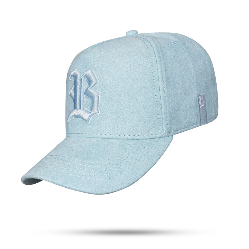 Boné Azul Claro Snapback Suede 2.0