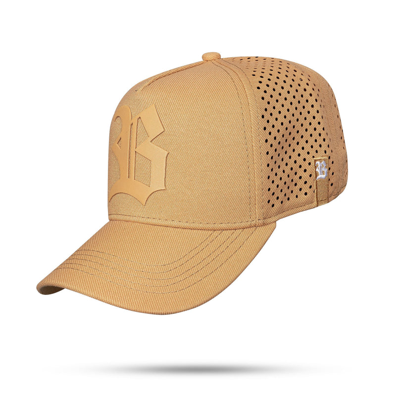 Boné Caramelo Snapback Trucker Laser