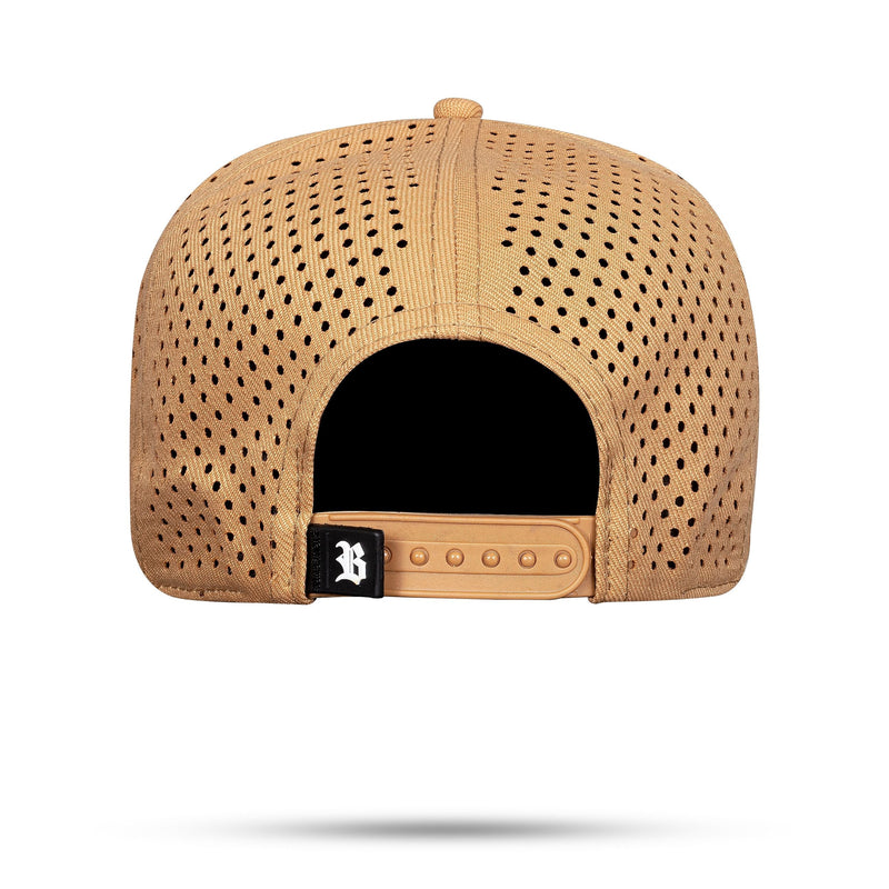 Boné Caramelo Snapback Trucker Laser