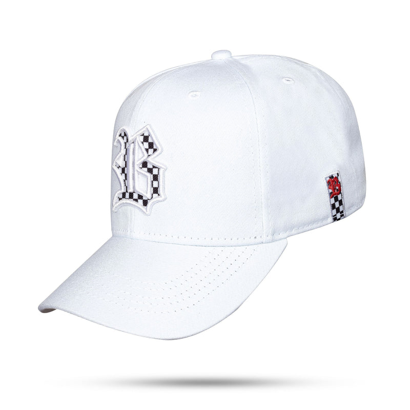 Boné Branco Strapback Cotton New Race