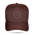 Boné Marrom Snapback Follow The Leader