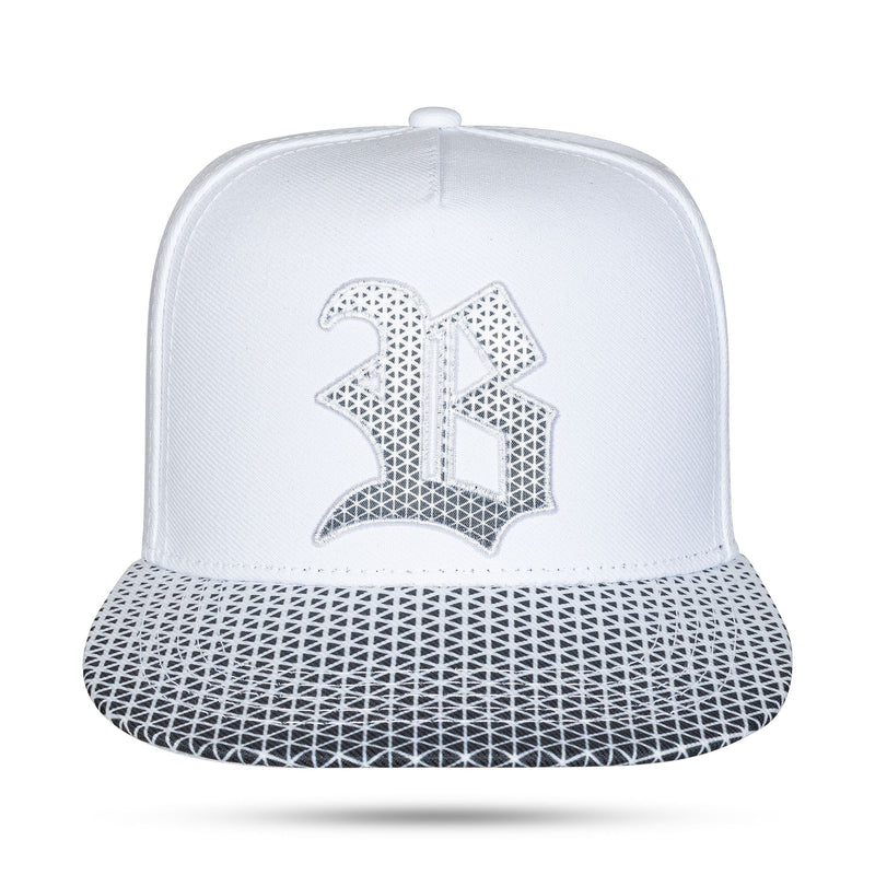 Boné Branco Snapback Aba Reta Sublime