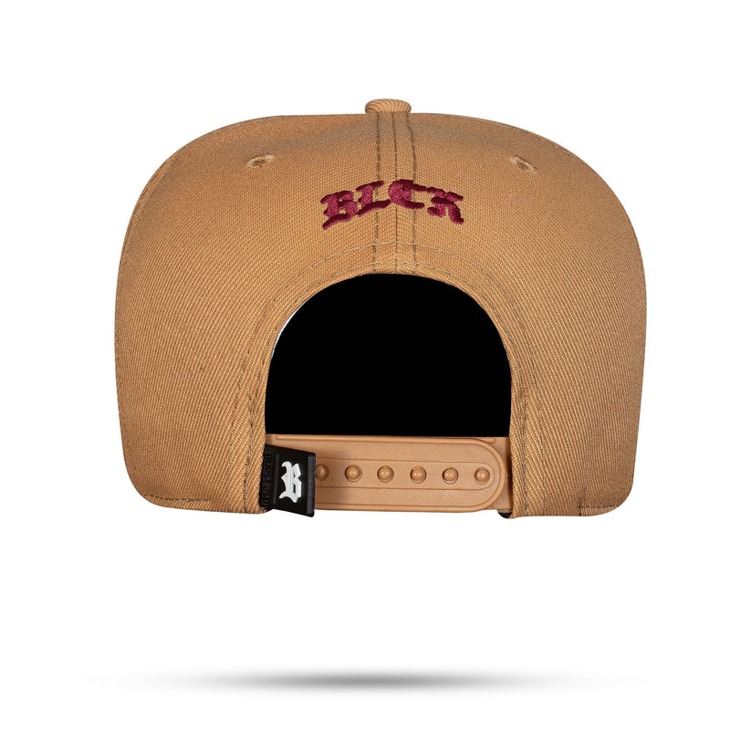 Boné Caramelo Snapback Logo Splash 3D