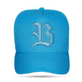 Boné Kids Azul Celeste Snapback Logo Alto Relevo