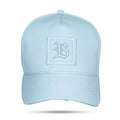 Boné Azul Claro Strapback Logo Quadrado Destroyed