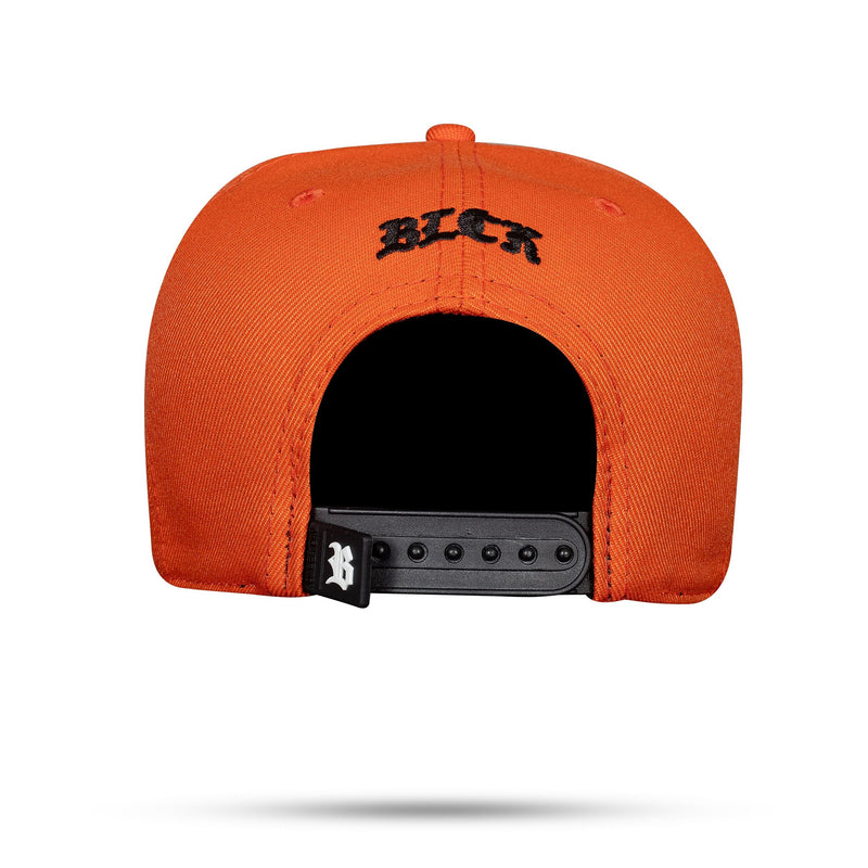 Boné Laranja Snapback Zero Um Sky