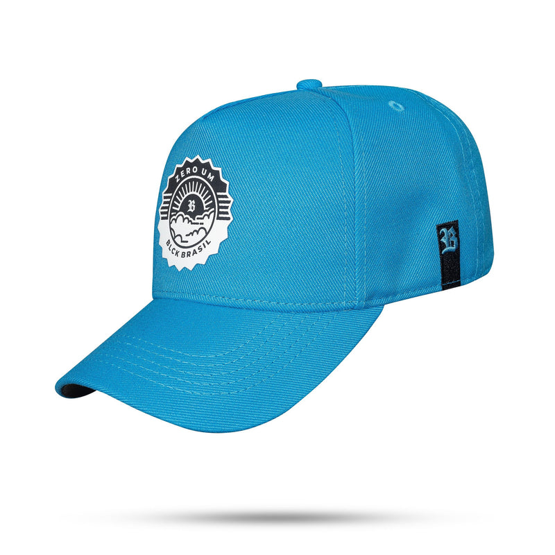 Boné Azul Snapback Zero Um Sky