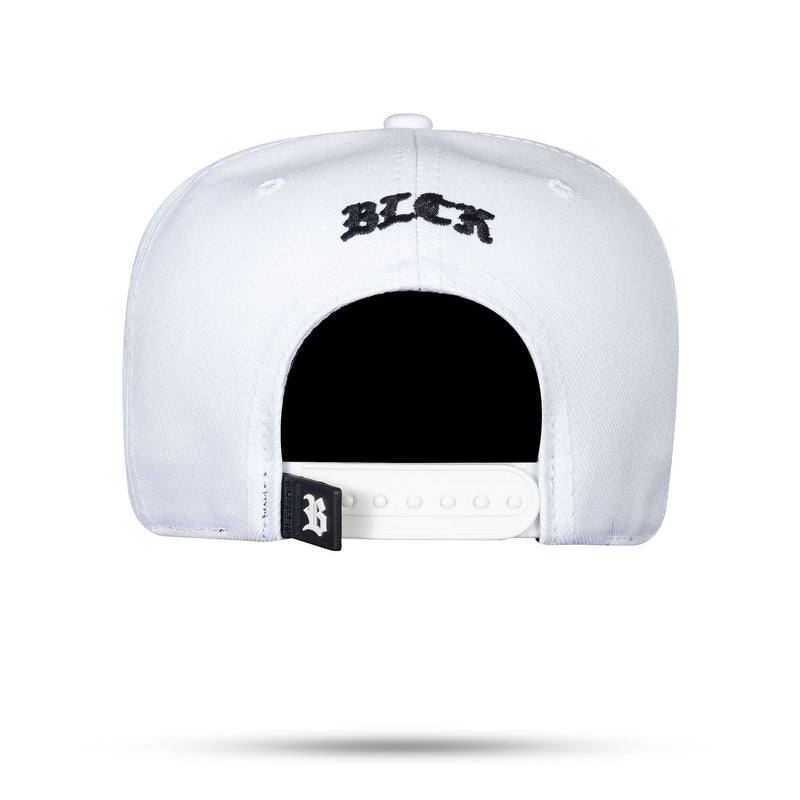 Boné Branco Snapback Pins BLCK