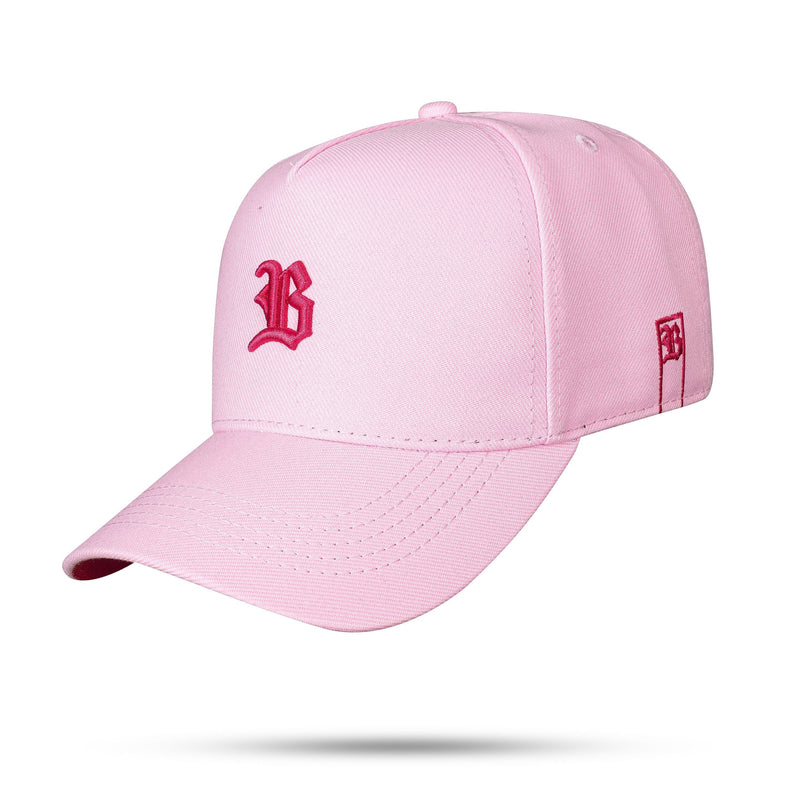 Boné Kids Rosa Snapback Basic Contra Aba Pink