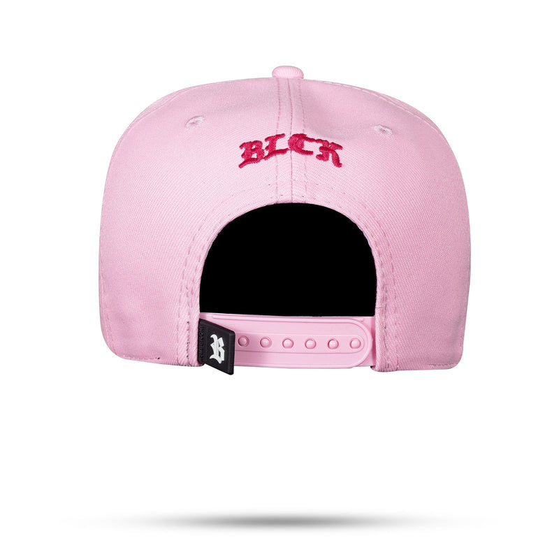 Boné Kids Rosa Snapback Basic Contra Aba Pink