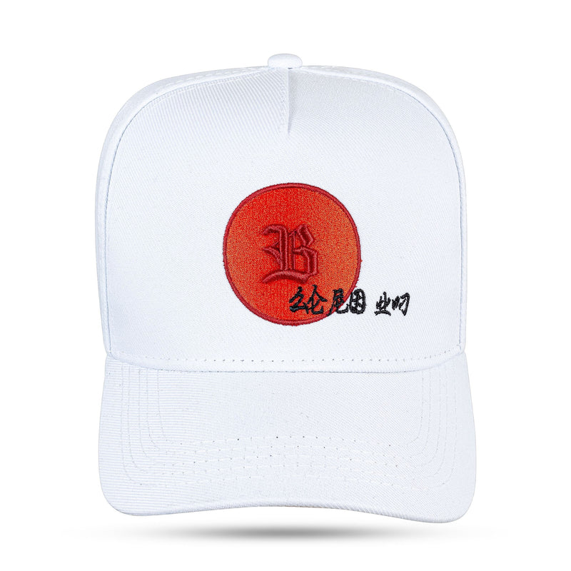 Boné Branco Snapback Japan