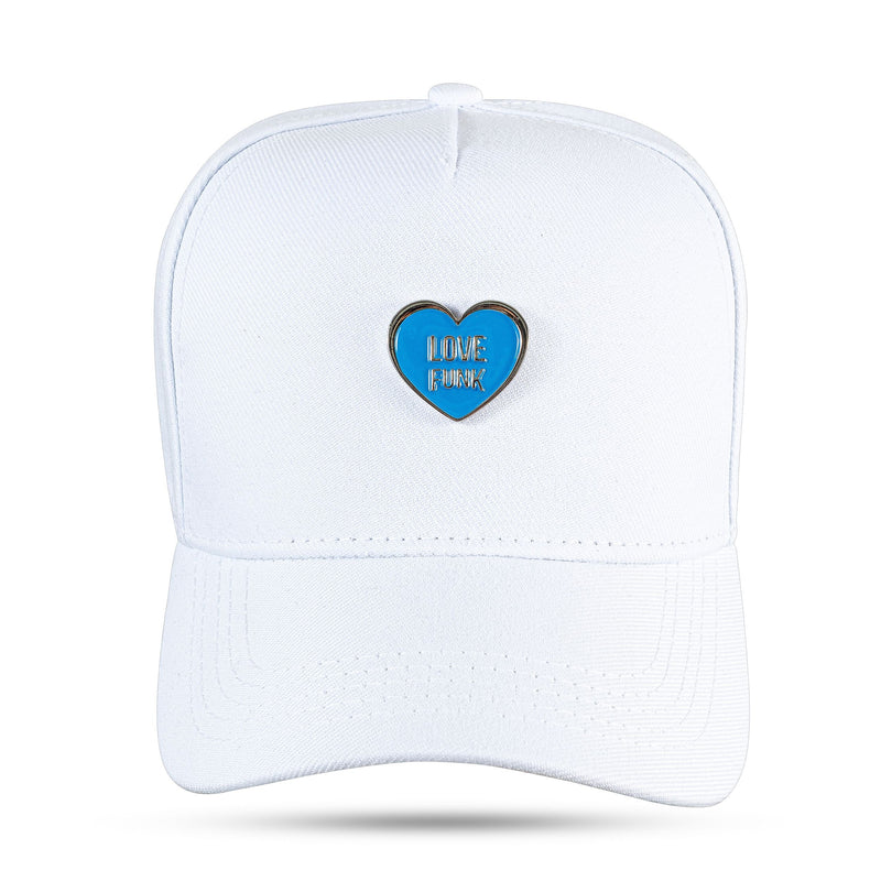 Boné Love Funk - Branco Metal Azul Snapback - Blck Brasil