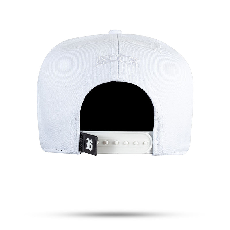 Boné Love Funk - Branco Metal Azul Snapback - Blck Brasil