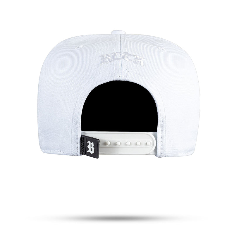 Boné Love Funk - Branco Metal Rosa Snapback - Blck Brasil