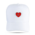 Boné Love Funk - Branco Metal Contra Aba Vermelha Snapback - Blck Brasil