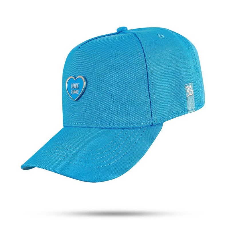 Boné Love Funk - Azul Celeste Metal Azul Snapback - Blck Brasil