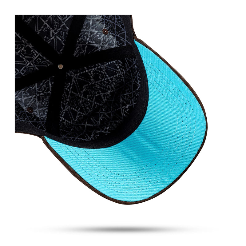 Boné Marrom Snapback Contra Aba Blue Sky