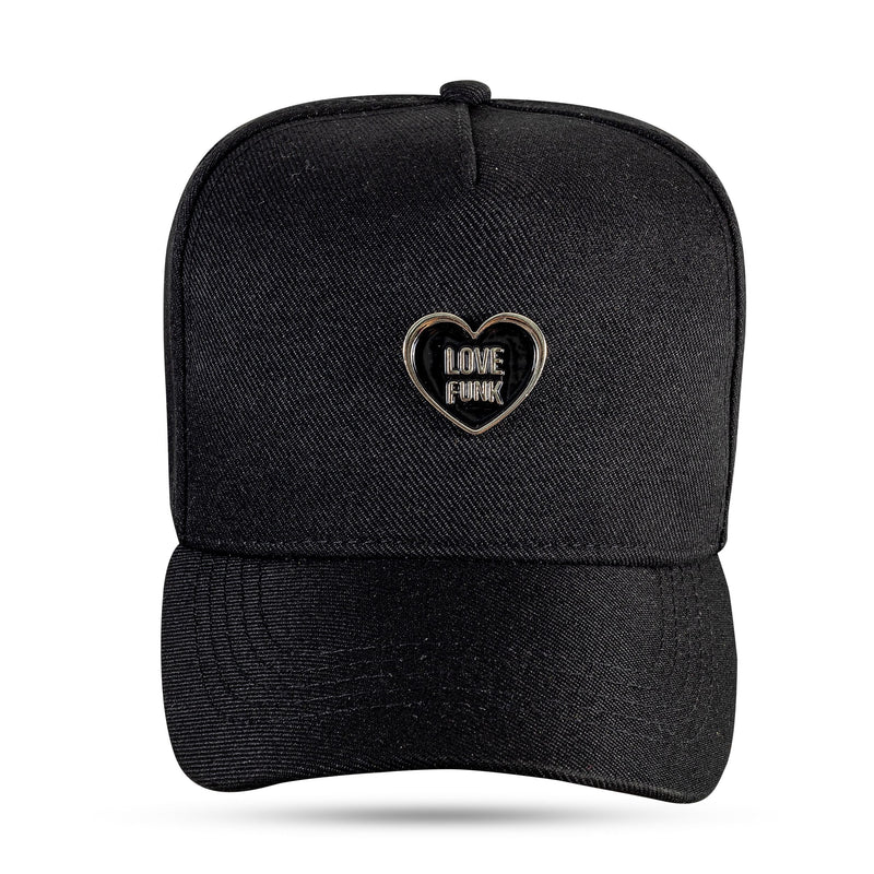 Boné Love Funk - Preto Metal Preto Snapback - Blck Brasil