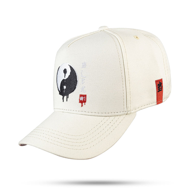 Boné Off White Snapback Yin-Yang