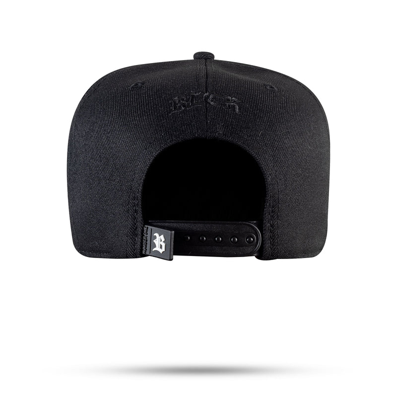 Boné Preto Snapback Contra Aba Oriental