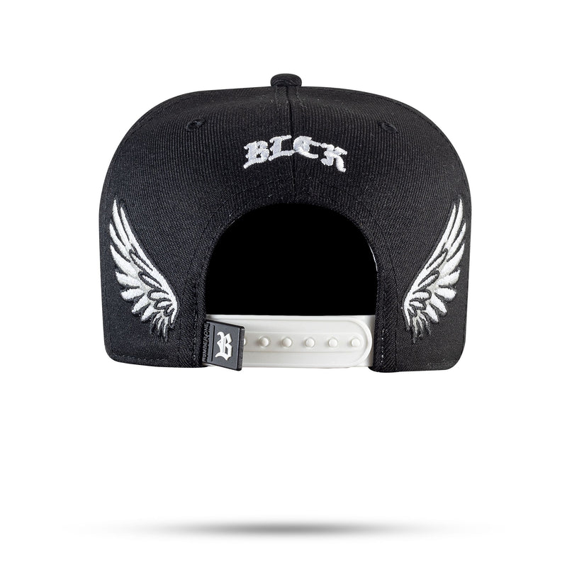 Boné Snapback Wings Preto