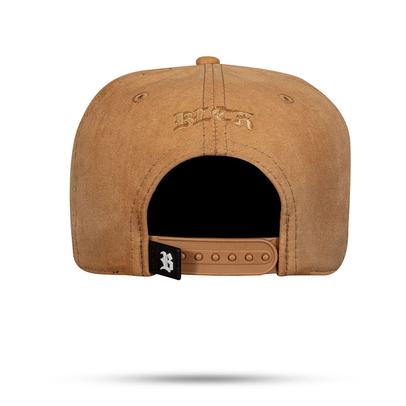 Boné Caramelo Snapback Suede 2.0 Crown Blck