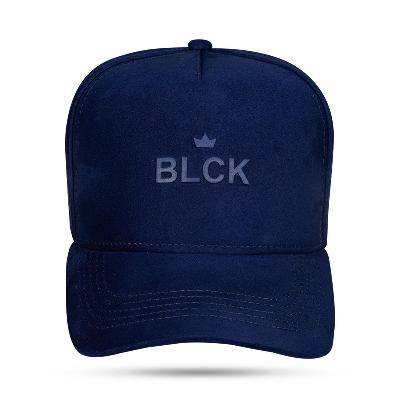 Boné Azul Marinho Snapback Suede 2.0 Crown Blck