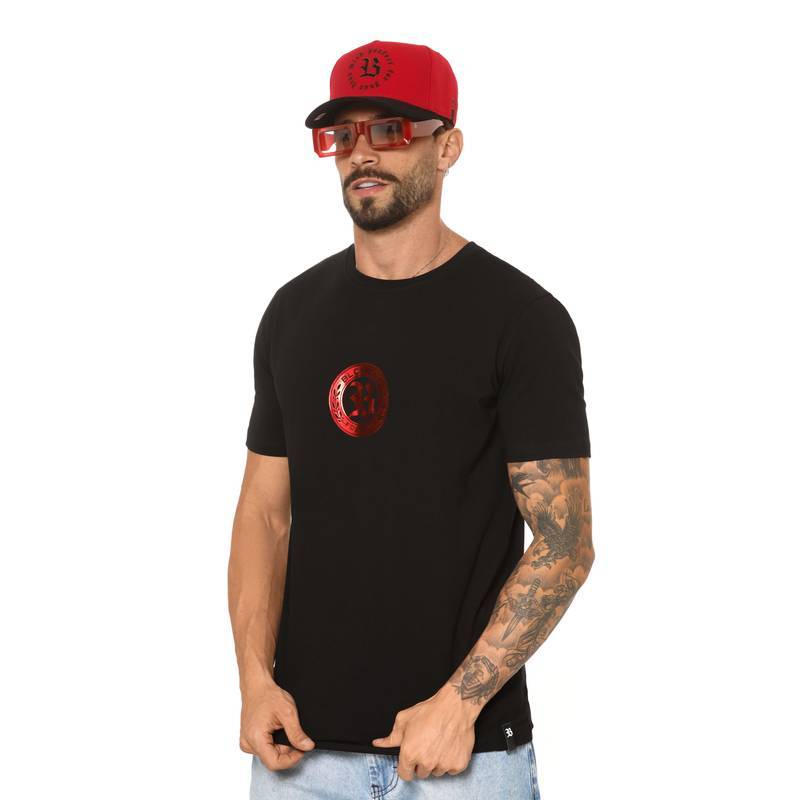 Camiseta Preta BLCK One Red