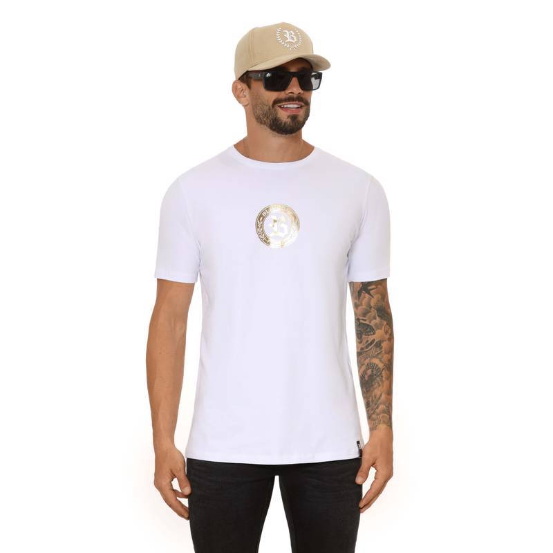 Camiseta Branca BLCK One Gold