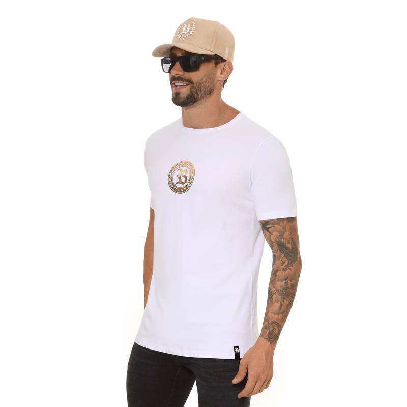 Camiseta Branca BLCK One Gold