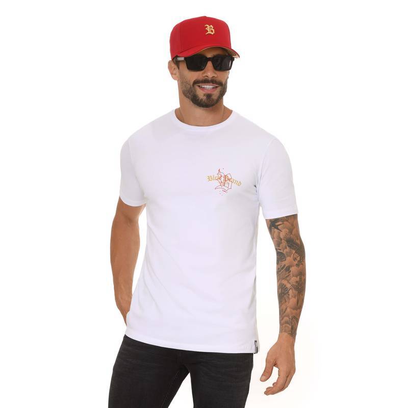 Camiseta Branca Contour B Brand