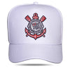 Boné Corinthians - Escudo Branco Snapback - Blck Brasil