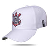 Boné Corinthians - Escudo Branco Snapback - Blck Brasil