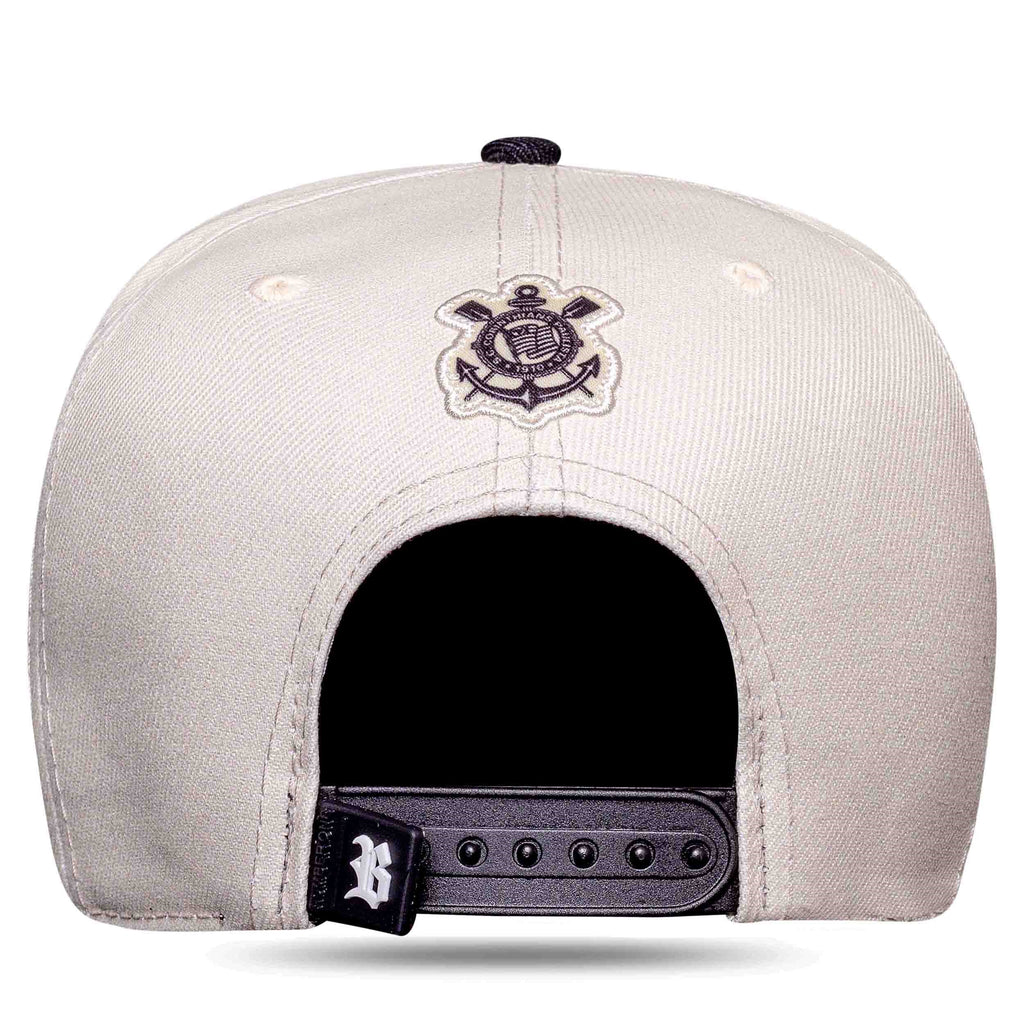 Boné Corinthians - Tokyo 2012 Snapback Bege - Blck Brasil