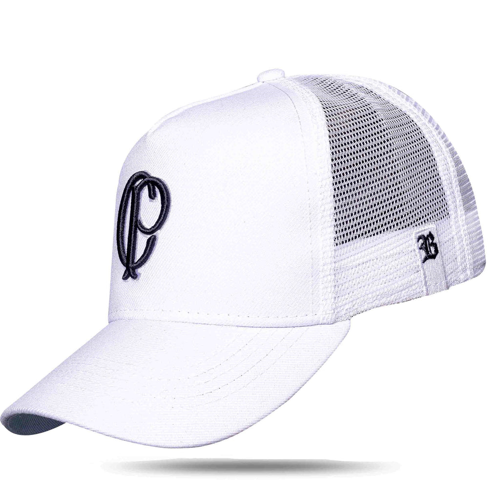 Boné Corinthians - Logo CP Trucker Branco - Blck Brasil