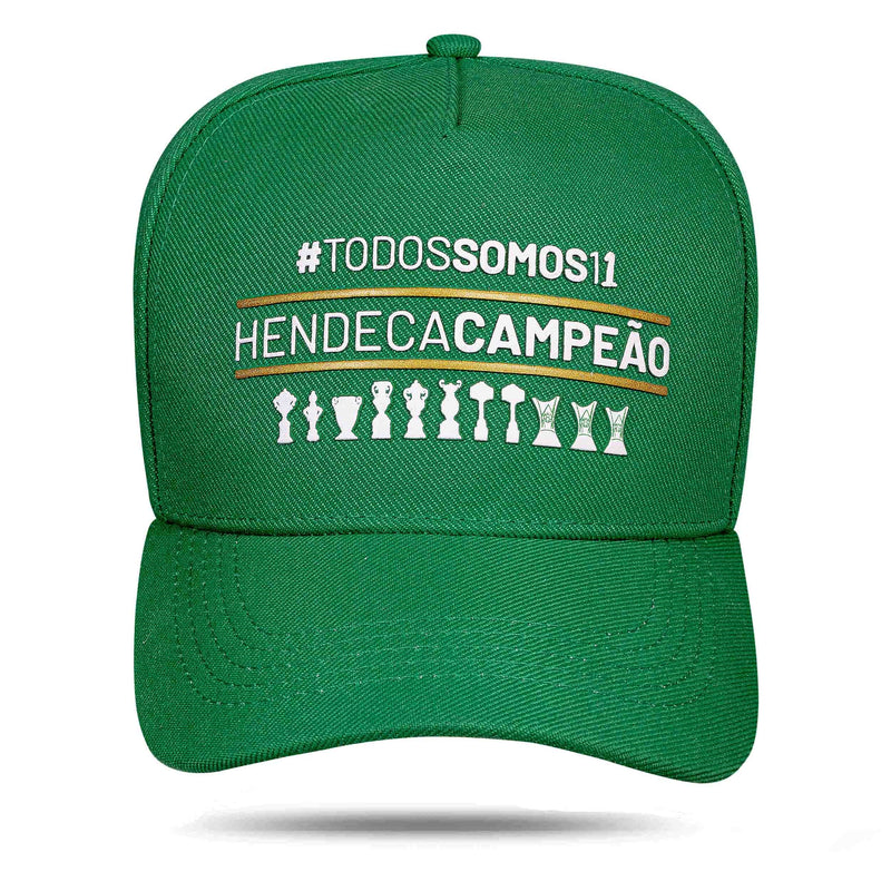 Boné Palmeiras - Hendecacampeão Verde Snapback - Blck Brasil