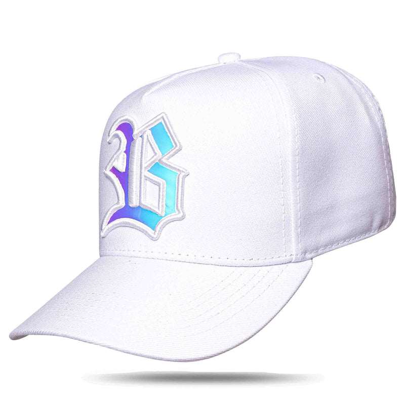 Boné Snapback Branco Wings Holographic