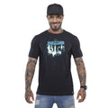 Camiseta Preta Hello My Name Holográfico