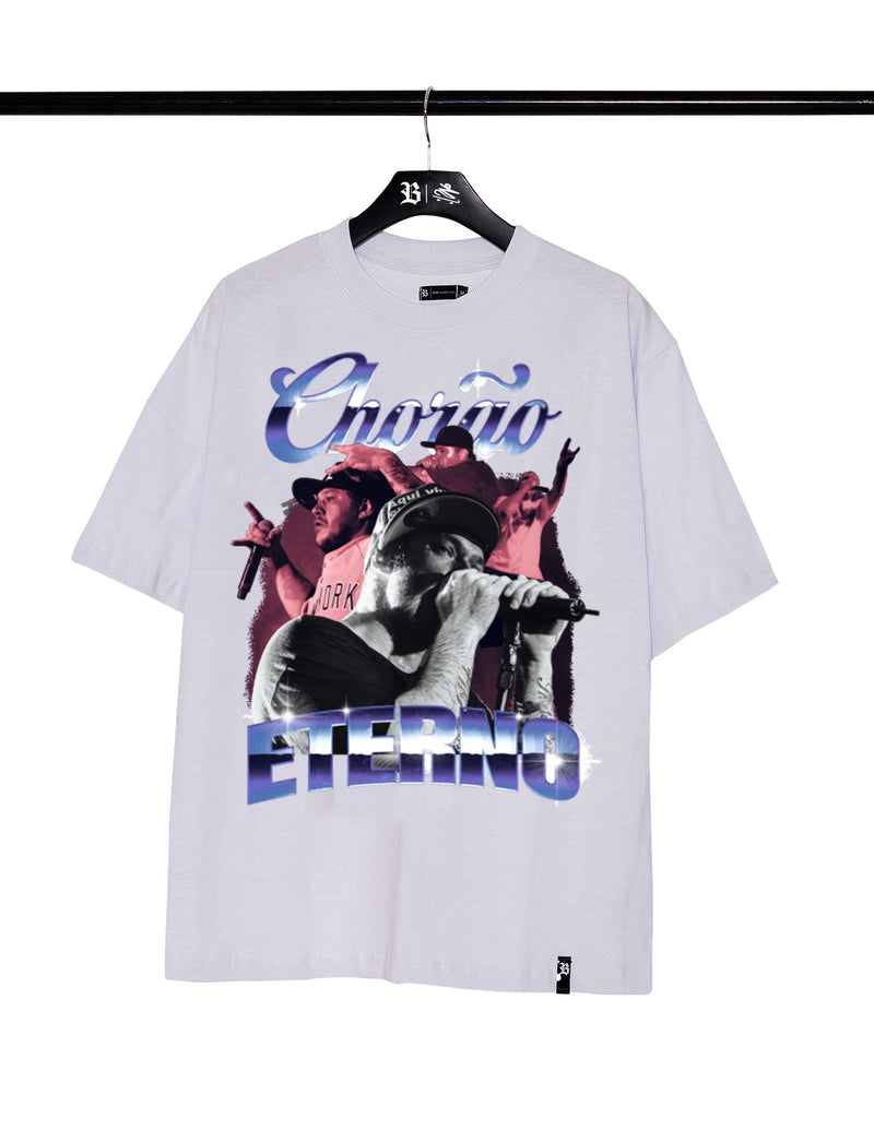 Camiseta Charlie Brown Jr. - Oversized Branca Chorão Eterno - Blck Brasil