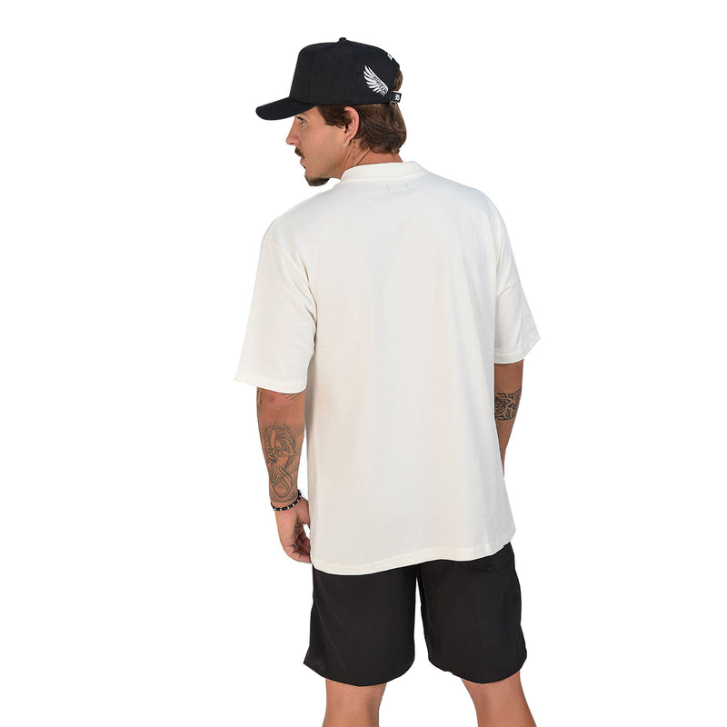 Camiseta Oversized Off White Peixes